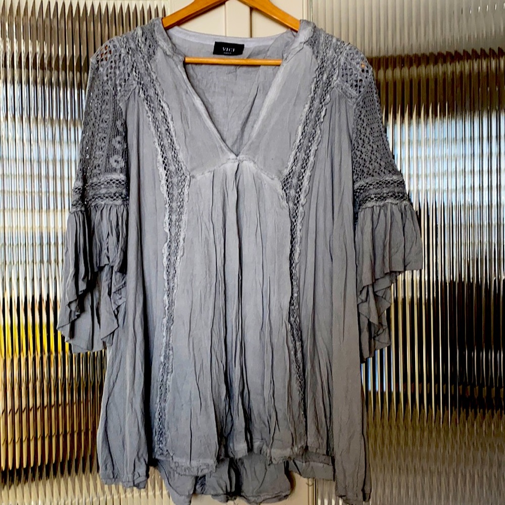 Flowy babydoll shirt